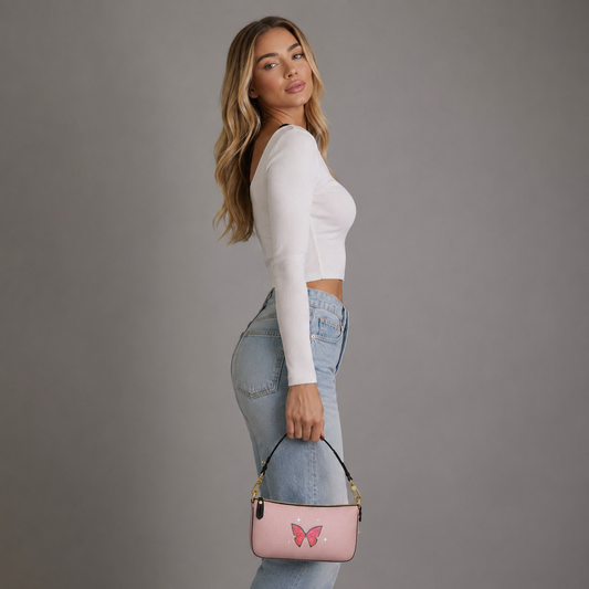 Libra Inspired Baguette Bag
