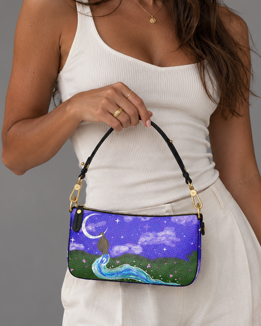 Aquarius Inspired Baguette Bag