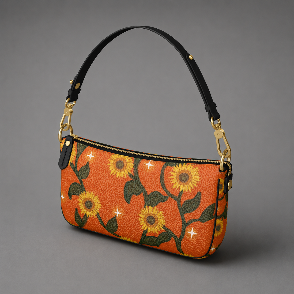 Leo Inspired Baguette Bag