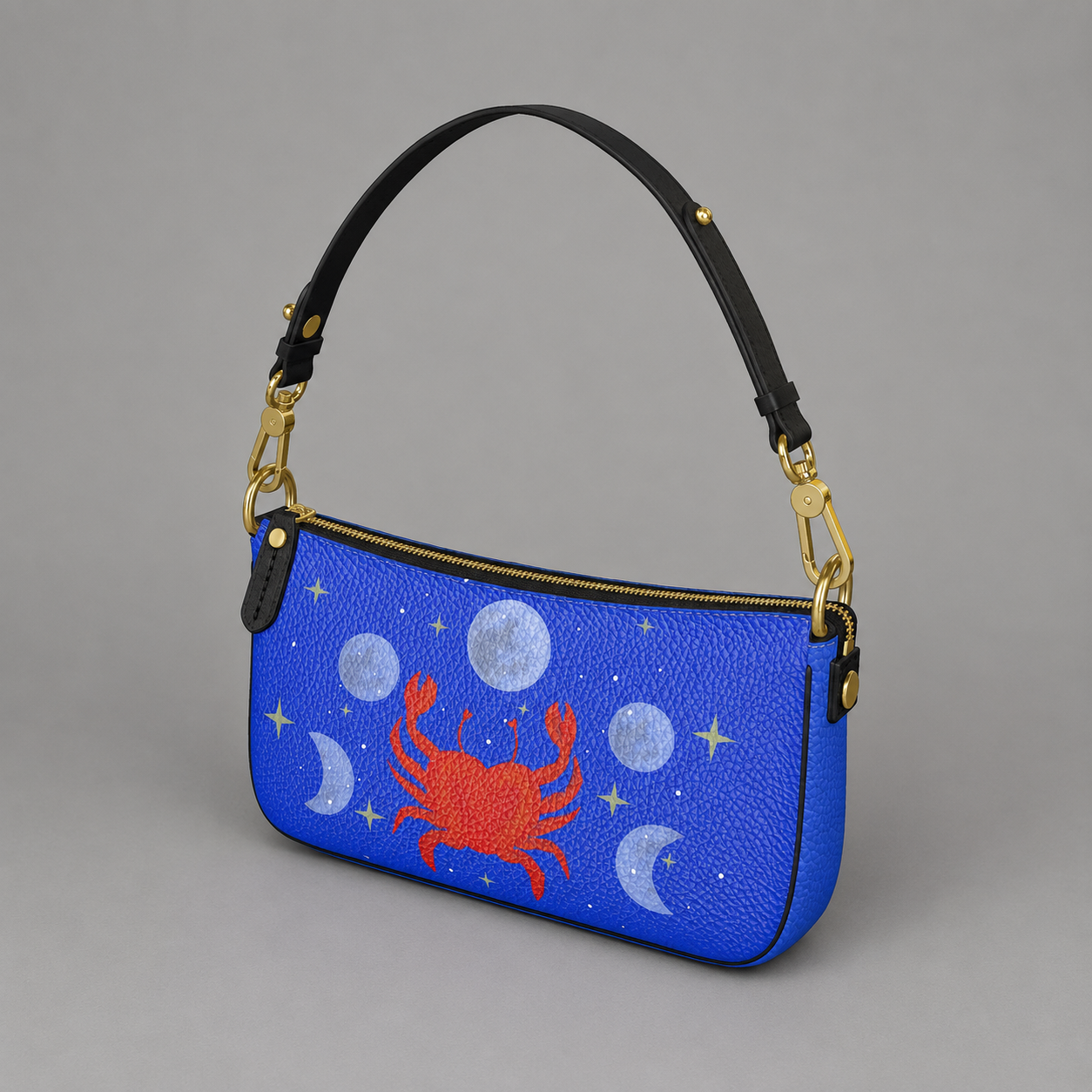Cancer Inspired Baguette Bag